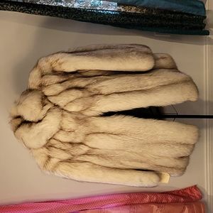 Vintage Russian Blue Fox Stroller